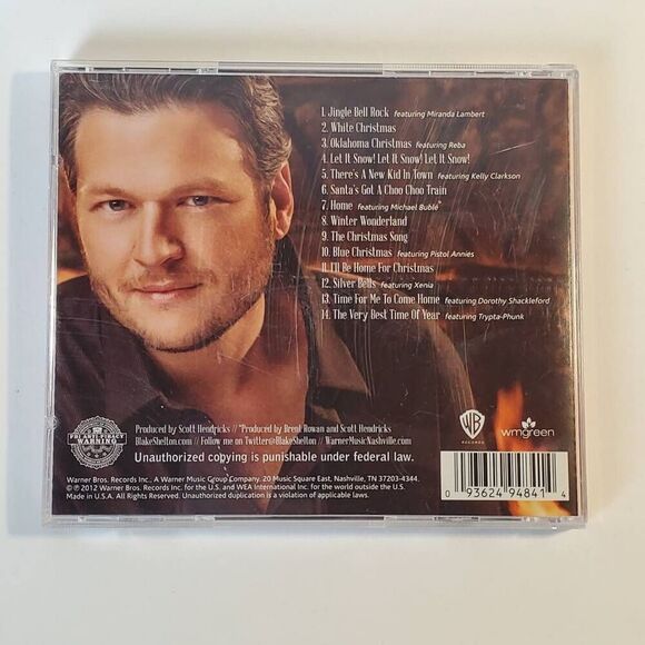 BLAKE SHELTON - Cheers, it's Christmas [CD] - Picture 3 of 3